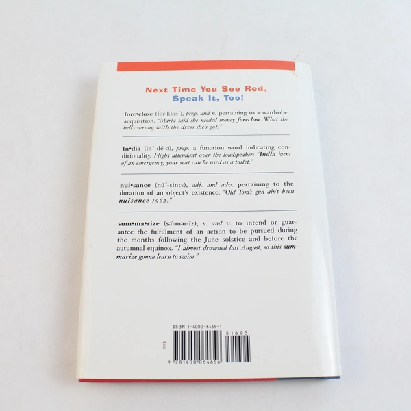 Jeff Foxworthy's Redneck Dictionary 2005 Villard Books Hardcover Dust Jacket