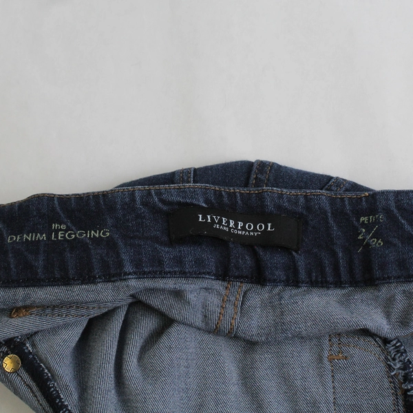 Liverpool Jeans Company Dark Wash Denim Leggings Petite 2P