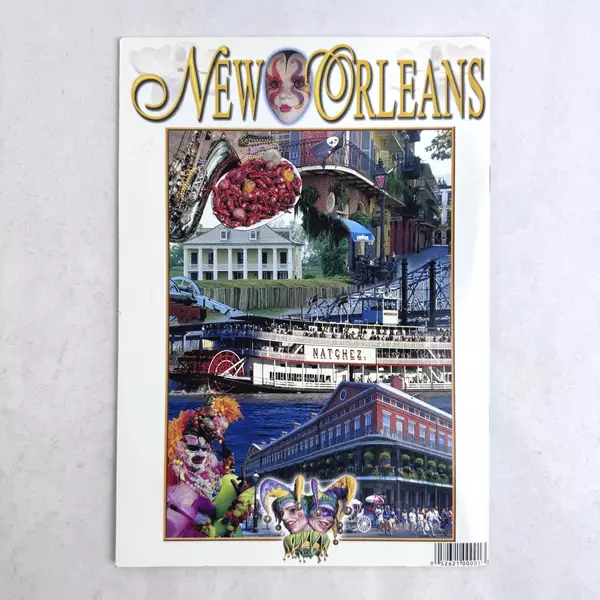 New Orleans History Picture Book Paperback Grant L. Robertson Inc. 2001
