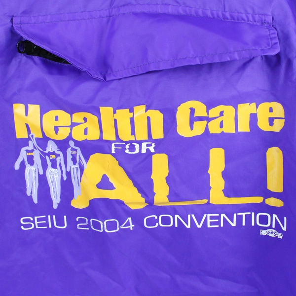 Image Point Windbreaker Purple Jacket SEIU Convention 2004 Size L