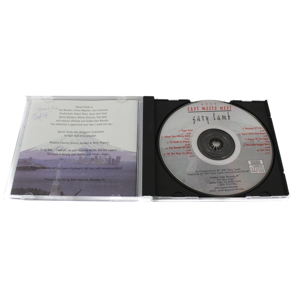 Gary Lamb When East Meets West CD 1997 Golden Gate Records CD-72402 New Age