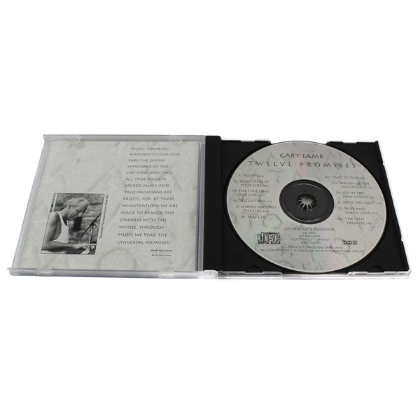 Signed Gary Lamb Twelve Promises CD 1993 New Age Neo Classical - As-Is