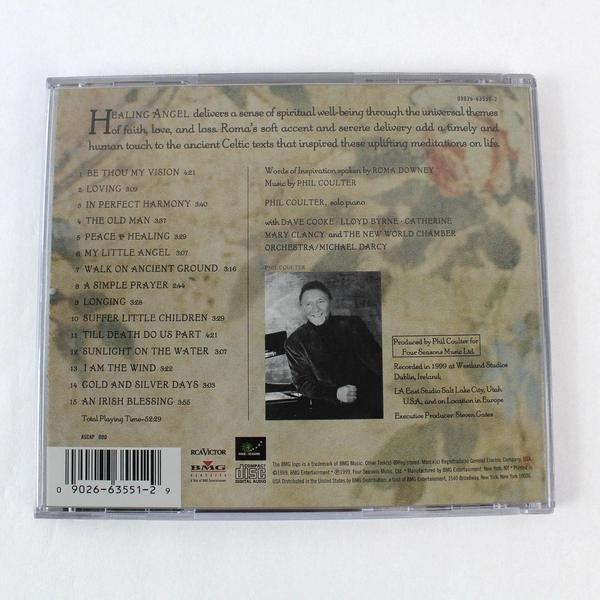 Healing Angel By Roma Downey CD Album 1999 RCA Victor New Age Folk Music