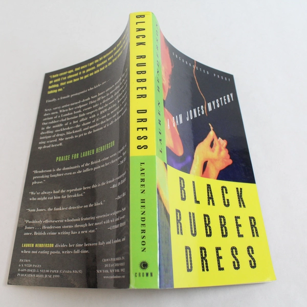 Black Rubber Dress by Lauren Henderson 1999 Crown Publishing Group Paperback