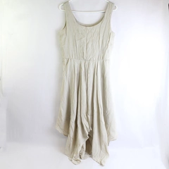 AUW Beige Sleeveless Sundress Women's Size 10