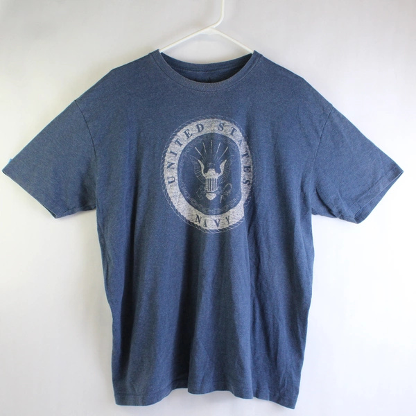 United States Navy Blue Short Sleeve T-Shirt Size XL