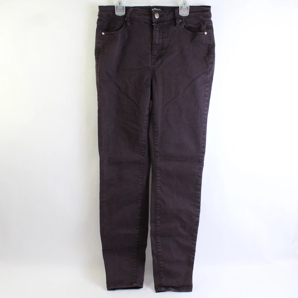 Buffalo David Bitton Hanna Women's Jeans, Purple Size 6 High-Rise Skinny Stretch