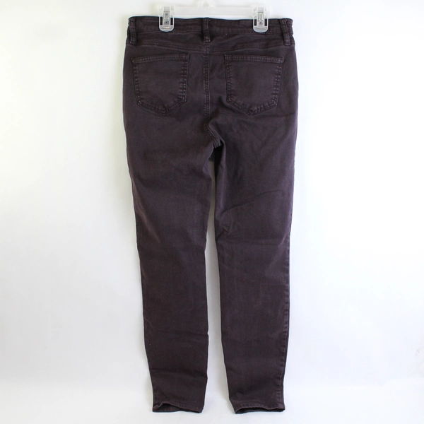 Buffalo David Bitton Hanna Women's Jeans, Purple Size 6 High-Rise Skinny Stretch