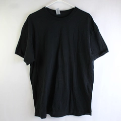 Gildan Navy Veteran Black Short Sleeve Back Print T-Shirt Size XL