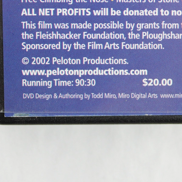 Vertical Frontier: Rock Climbing in Yosemite DVD History Sport Documentary