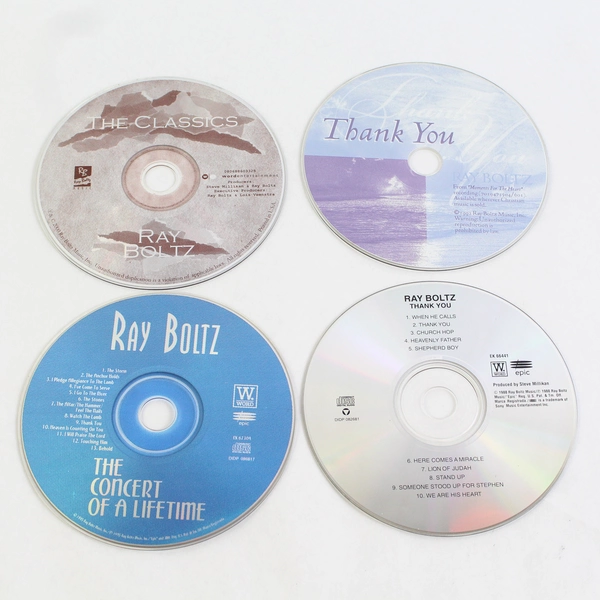 Lot Of 4 Roy Boltz CDs From 1988 to 2000 Thank You The Classics