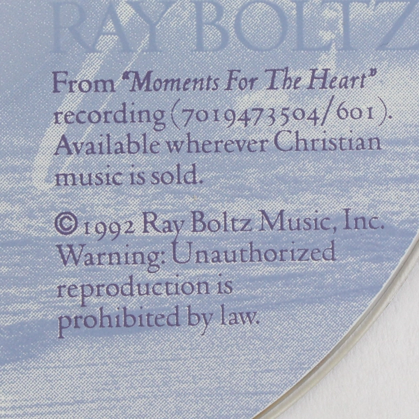 Lot Of 4 Roy Boltz CDs From 1988 to 2000 Thank You The Classics