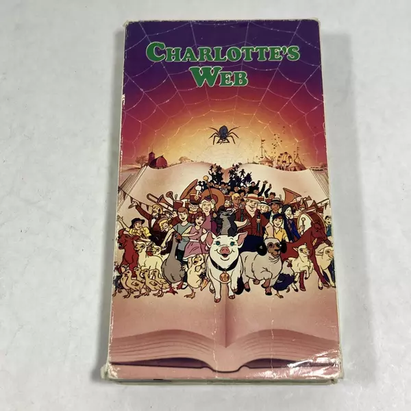 Charlotte's Web 1973 VHS Tape Paramount Animated Classic G Rated