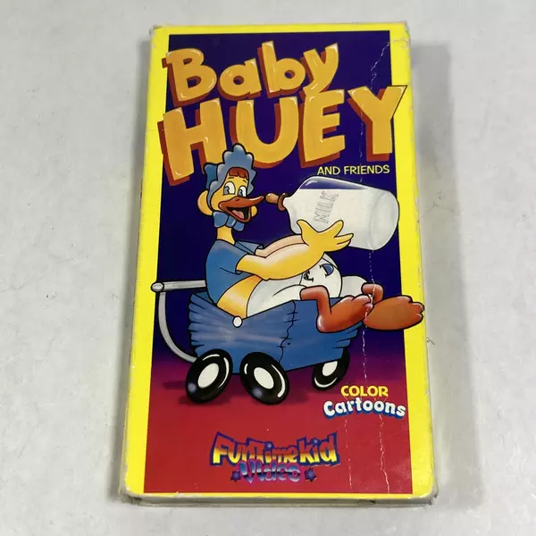 Baby Huey and Friends VHS 1989 Animated Children's Cartoon Pre-Owned