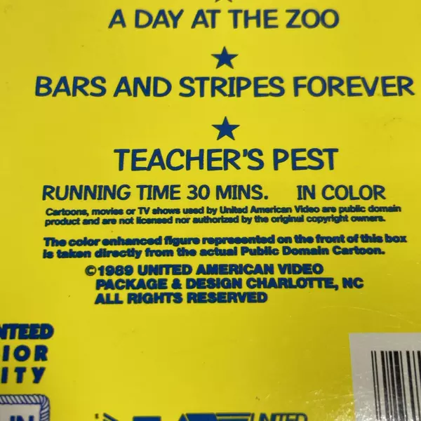 Baby Huey and Friends VHS 1989 Animated Children's Cartoon Pre-Owned