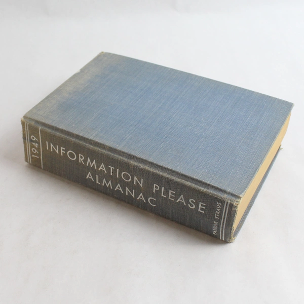 Information Please Almanac 1949 Vintage Hardcover