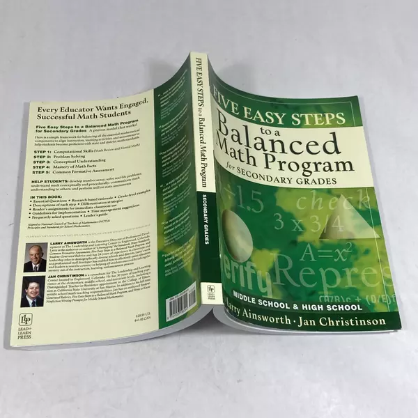 Five Easy Steps to a Balanced Math Program by Christinson & Ainsworth PB