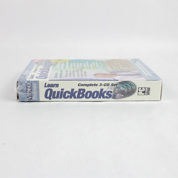 Video Professor QuickBooks 3 CD-ROM Set Accounting Tutorial Windows XP