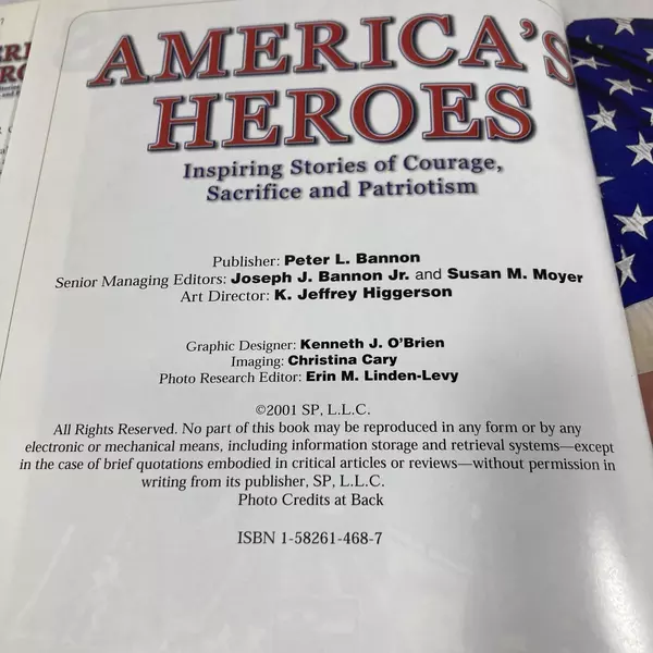 America's Heroes Book: Inspiring Stories of Courage & Patriotism