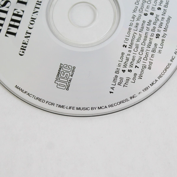 Time Life Music Hits From The Heart Great Country Love Songs 1991 MCA Records