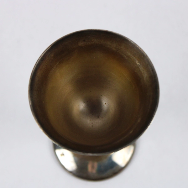 Lot Of 2 Sheffield Silver Co Silverplated Wine Goblets 5.75"