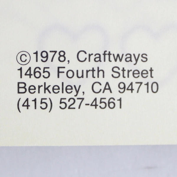 Vintage 1978 Craftways Iron-On Transfers by Karen Strauss and Nancy Merrell