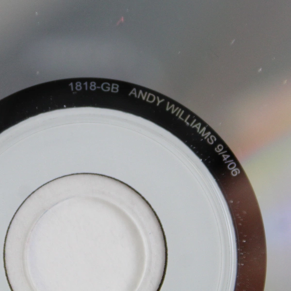 Music CD I Don't Remember Ever Growing Up Andy Williams CD 2006 No Original Case