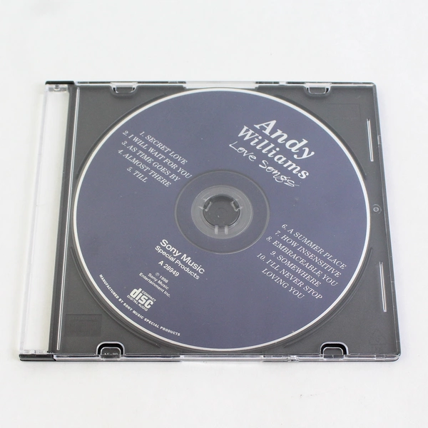 Music CD Love Songs by Andy Williams 1998 Sony Music Special Products