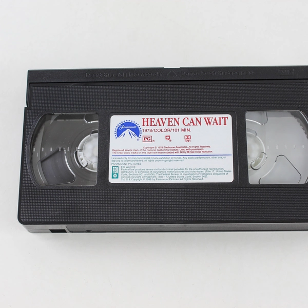 Heaven Can Wait VHS 1990 Paramount Pictures Warren Beatty