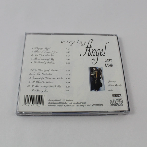Weeping Angel CD by Gary Lamb 1995 Golden Gate Records - Classical Music