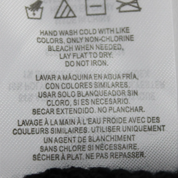 NWT Solid Black Mini Knit Mini Gloves Adult One Size