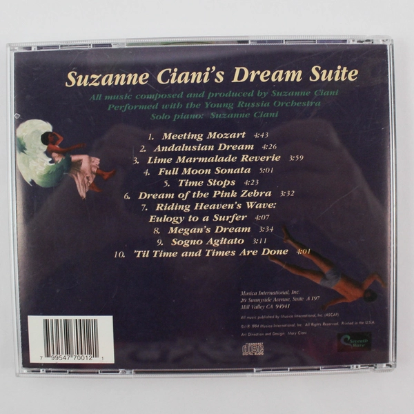 Suzanne Ciani Dream Suite CD 1994 Seventh Wave Classical Music Pre-Owned