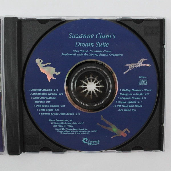 Suzanne Ciani Dream Suite CD 1994 Seventh Wave Classical Music Pre-Owned
