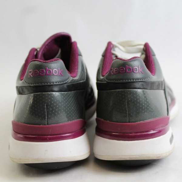 Reebok Easy Tone Sneakers Women's Size 6 EUR 36 Gray Purple 