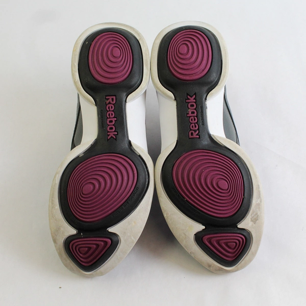 Reebok Easy Tone Sneakers Women's Size 6 EUR 36 Gray Purple 