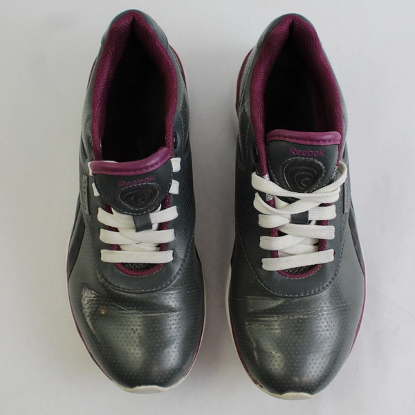 Reebok Easy Tone Sneakers Women's Size 6 EUR 36 Gray Purple 
