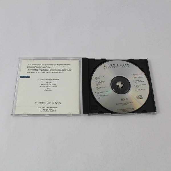 Gary Lamb Distant Fields CD Album 1991 Signed Classical Music - Good Condition
