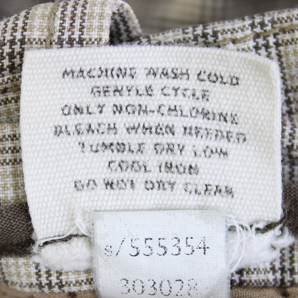 Old Navy Shorts Men's Size 34W Brown Plaid 100% Cotton