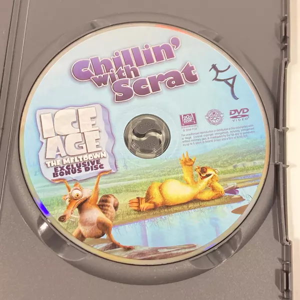Chillin' With Scrat Ice Age The Meltdown DVD 2006 Pre-Owned