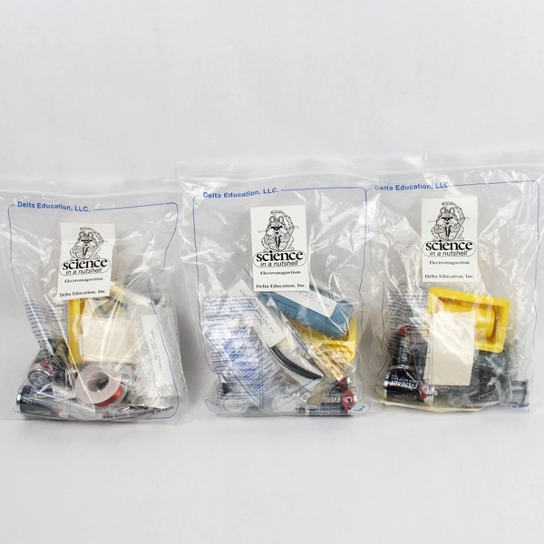 Lot of 3 Science In A Nutshell Electromagnetism Home Learning Kits