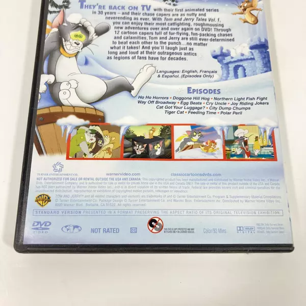 Tom and Jerry Tales DVD 2006 Warner Bros - Pre-Owned, Untested, Classic Cartoons