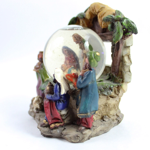 Rite Aid Snow Globe Nativity Scene Christmas 5"