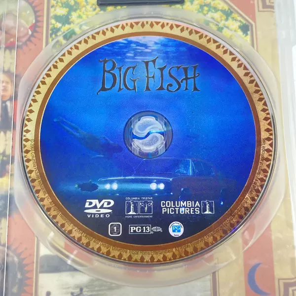 Big Fish DVD 2003 Columbia Pictures Pre-Owned Untested Classic Movie