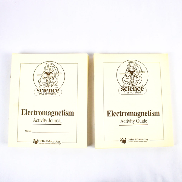 26 Pc Set of Science In A Nutshell Electromagnetism Activity Guides and Journals