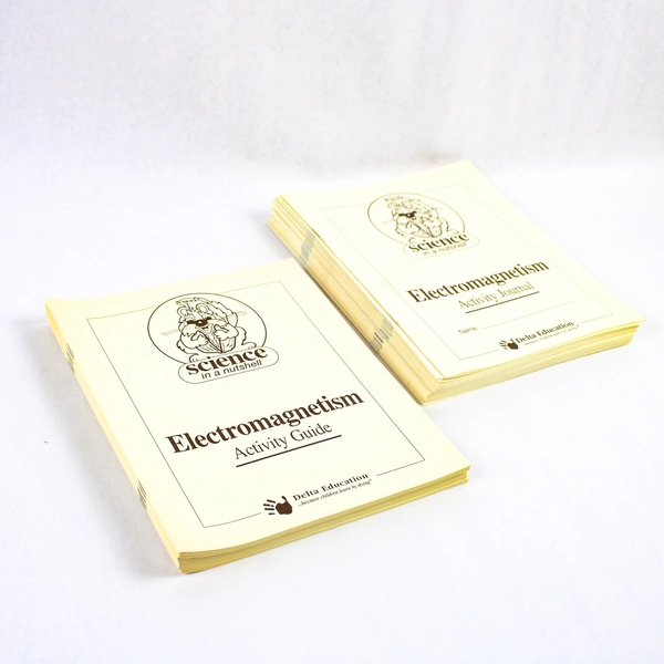 26 Pc Set of Science In A Nutshell Electromagnetism Activity Guides and Journals