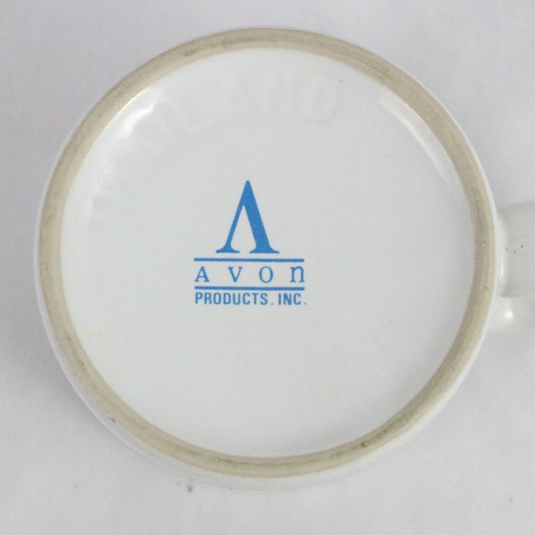 Avon To My Mom White Ceramic Coffee Cup Mug 3.75"