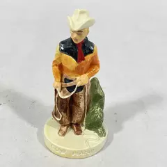 Sebastian Miniatures Cow Hand with Lasso & Chaps 6508 In Original Box 1950