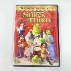 Shrek the Third DVD 2007 Dreamworks Pre-Owned Untested Comedy Animation