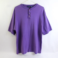 Cambridge Classics Purple Cotton Polo Shirt Men's Size Large