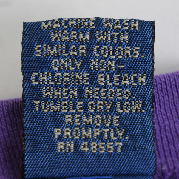 Cambridge Classics Purple Cotton Polo Shirt Men's Size Large